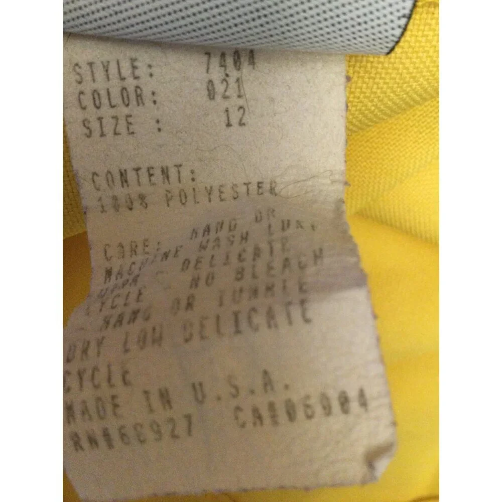 Vintage Kaelin Women's A-Line Mini Tennis Skirt Pockets Adjustable Waist Size 12
